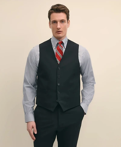 Brooks Brothers Explorer Collection Classic Fit Wool Suit Vest