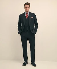 Brooks Brothers Explorer Collection Classic Fit Wool Suit Vest