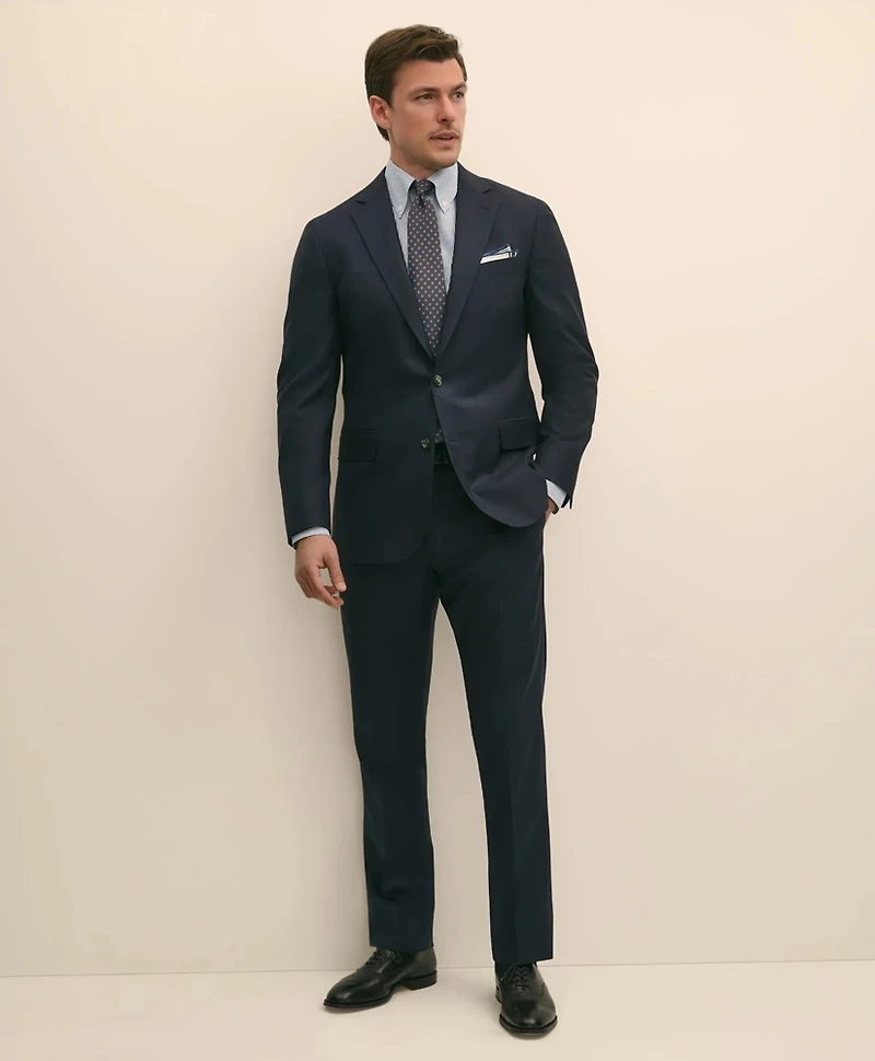 Brooks Brothers Explorer Collection Slim Fit Wool Bold Stripe Suit Jacket