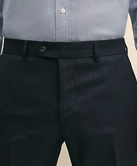 Brooks Brothers Explorer Collection Slim Fit Wool Bold Stripe Suit Pants