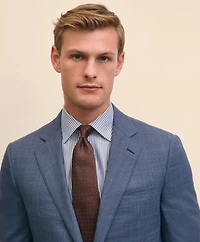 Classic Fit Wool Check 1818 Suit