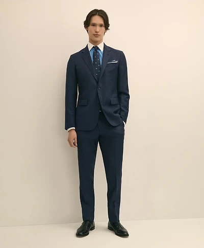 Slim Fit Wool Pinstripe 1818 Suit