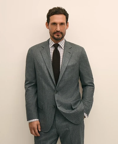 No. 1 Sack Suit Pinstripe Wool Flannel