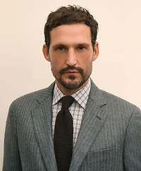 No. 1 Sack Suit Pinstripe Wool Flannel
