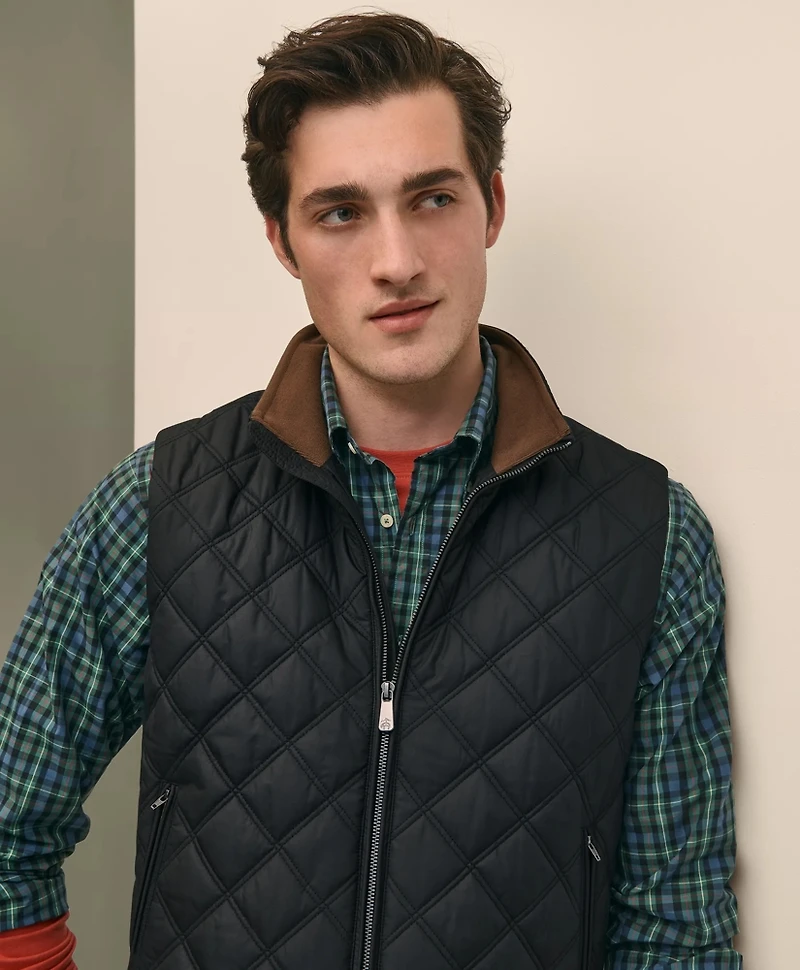 Paddock Diamond Quilted Vest