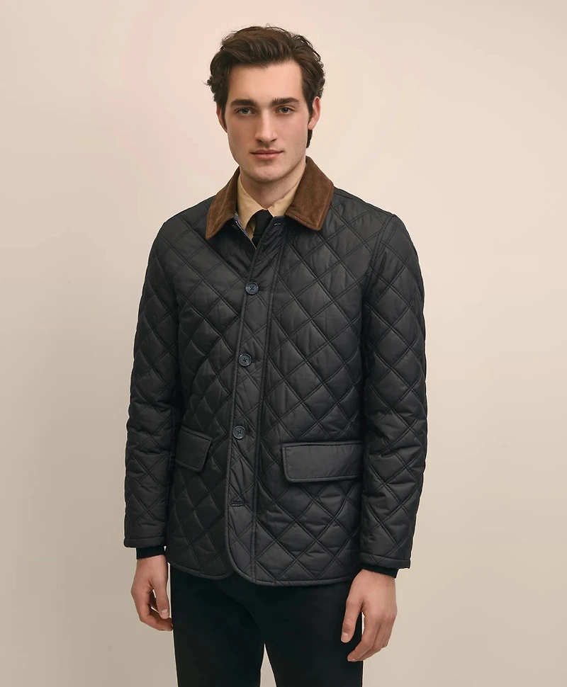 Paddock Diamond Quilted Coat