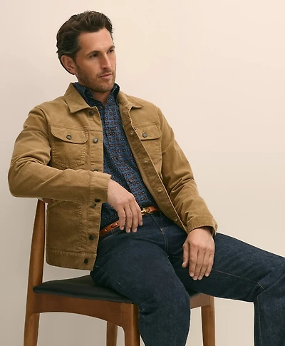 Medium Wale Corduroy Trucker Jacket