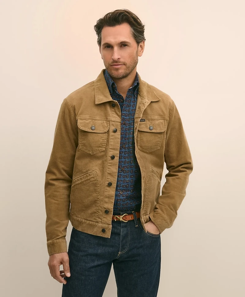 Medium Wale Corduroy Trucker Jacket
