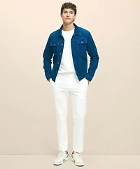 Medium Wale Corduroy Indigo Trucker Jacket