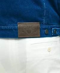 Medium Wale Corduroy Indigo Trucker Jacket