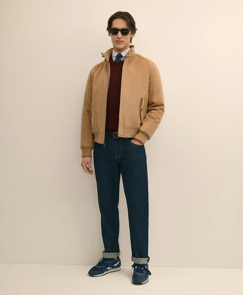 Wool Bomber Jacket