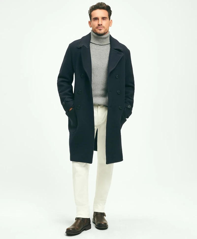 Double Faced Wool Top Coat