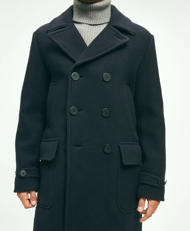 Double Faced Wool Top Coat