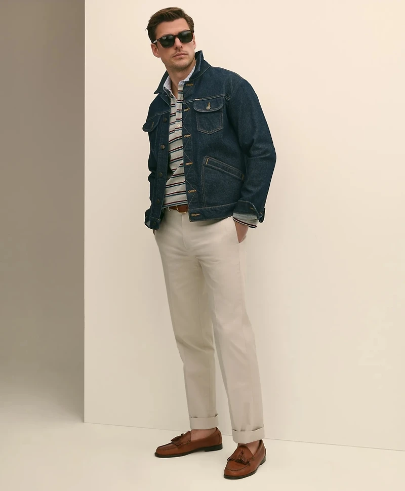 Dark Rinse Denim Trucker Jacket