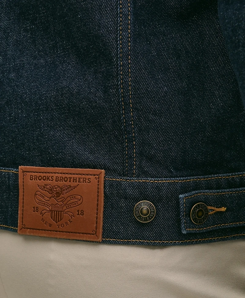 Dark Rinse Denim Trucker Jacket