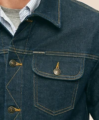 Dark Rinse Denim Trucker Jacket