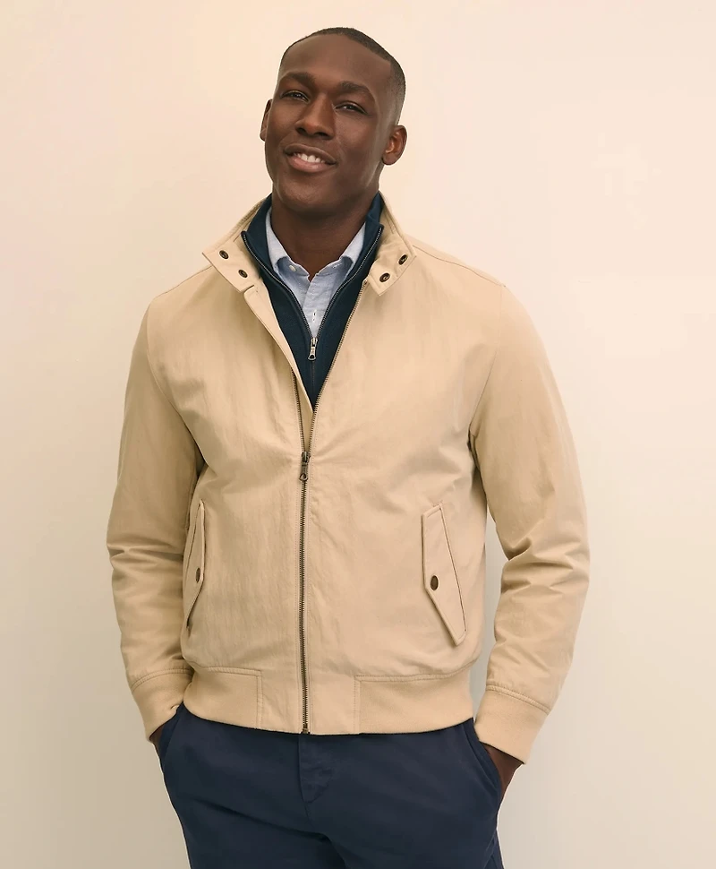 Bomber Jacket Cotton Blend