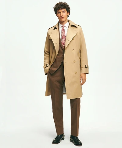 Supima<sup>®</sup> Cotton Gabardine Trench Coat