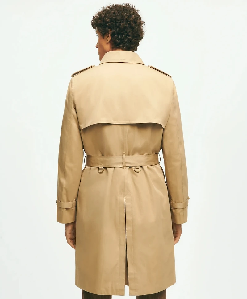 Supima<sup>®</sup> Cotton Gabardine Trench Coat