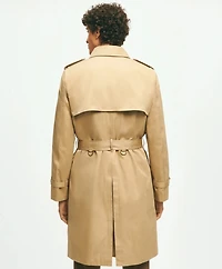 Supima<sup>®</sup> Cotton Gabardine Trench Coat