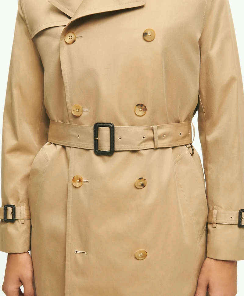 Supima<sup>®</sup> Cotton Gabardine Trench Coat