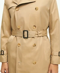 Supima<sup>®</sup> Cotton Gabardine Trench Coat