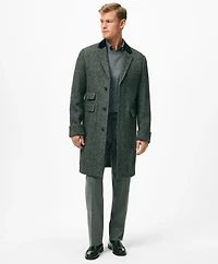Chesterfield Coat Harris Tweed Wool