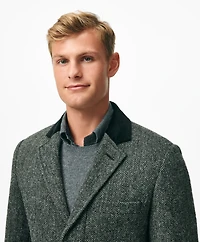 Chesterfield Coat Harris Tweed Wool