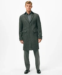 Chesterfield Coat Harris Tweed Wool