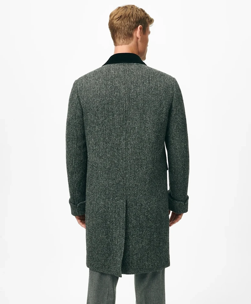 Chesterfield Coat Harris Tweed Wool