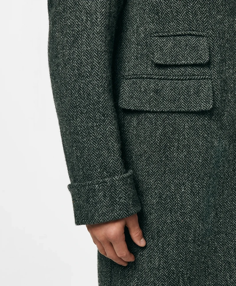 Chesterfield Coat Harris Tweed Wool