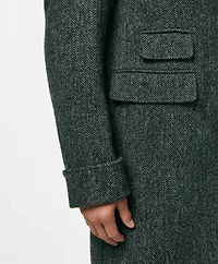 Chesterfield Coat Harris Tweed Wool