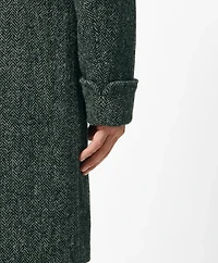 Chesterfield Coat Harris Tweed Wool