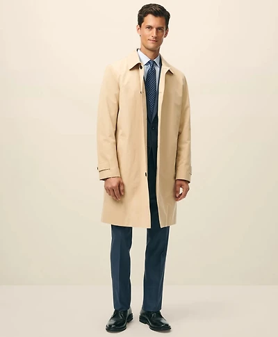 Bonded Cotton Top Coat with Removable Liner Black Watch