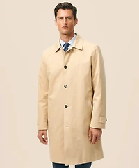 Bonded Cotton Top Coat with Removable Liner Black Watch