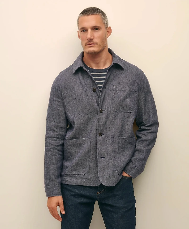 Chore Coat Linen-Cotton