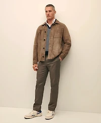 Suede Shirt Jacket