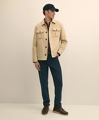 Cotton Moleskin Shirt Jacket