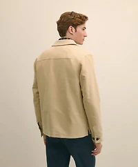 Cotton Moleskin Shirt Jacket