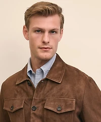 Suede Trucker Jacket
