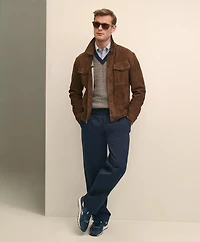 Suede Trucker Jacket