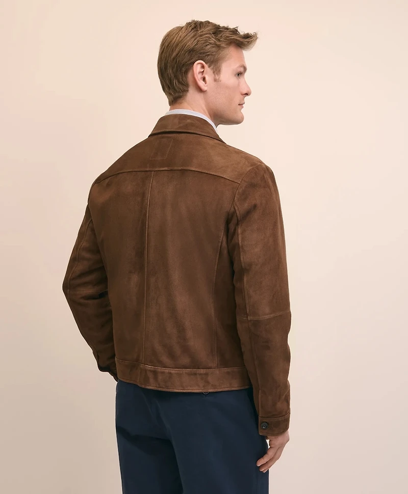 Suede Trucker Jacket