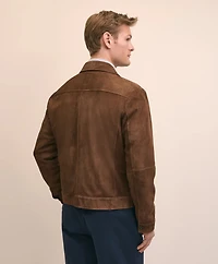 Suede Trucker Jacket