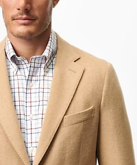 Traditional Fit Camel Hair Twill 1818 Sport Coat