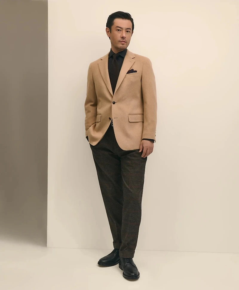 Slim Fit Camel Hair Twill 1818 Sport Coat