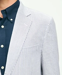 Traditional Fit Archive-Inspired Seersucker Sport Coat Cotton