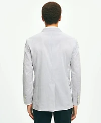 Slim Fit Archive-Inspired Seersucker Sport Coat Cotton
