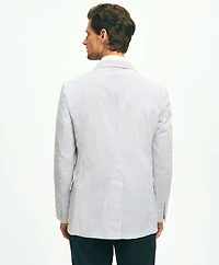 Classic Fit Archive-Inspired Seersucker Sport Coat Cotton
