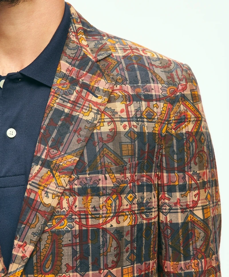 The No. 1 Sack Sport Coat Cotton Madras, Traditional Fit