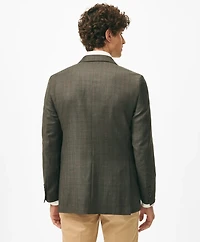 Classic Fit Checked Sport Coat Wool